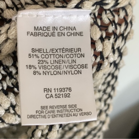 Helmut Lang Knit Linen Blend Sleeveless Scoop Neck Hi-Low Hem Top size Small - Picture 8 of 11